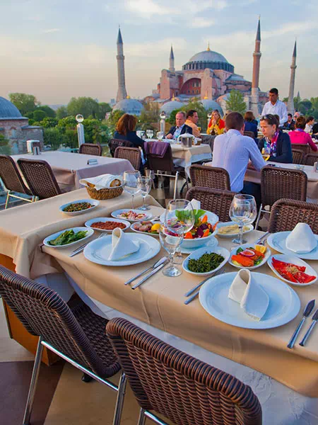 Sultanahmet Restaurant, Terrace Restaurant In Istanbul, Istanbul Restaurant